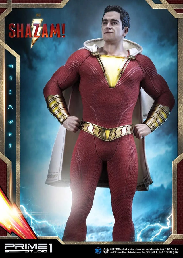 Shazam (Deluxe Version) SHAZAM! – Prime1Studio – ActionFigure Brasil