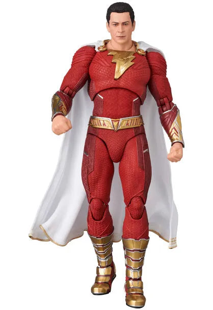 Shazam! Fury of the God - Captain Marvel - Mafex (No.254) - Fury of the Gods Ver. (Medicom Toy)ㅤ – Medicom Toy as Manufacturer – ActionFigureBrasil