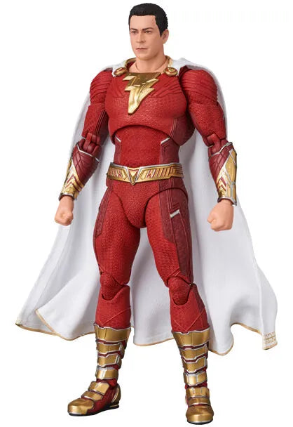 Shazam! Fury of the God - Captain Marvel - Mafex (No.254) - Fury of the Gods Ver. (Medicom Toy)ㅤ – Medicom Toy as Manufacturer – ActionFigureBrasil