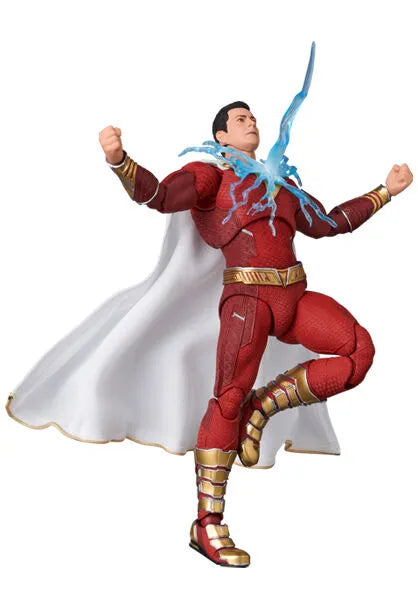 Shazam! Fury of the God - Captain Marvel - Mafex (No.254) - Fury of the Gods Ver. (Medicom Toy)ㅤ – Medicom Toy as Manufacturer – ActionFigureBrasil