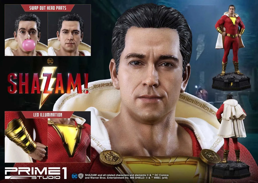 Shazam (Regular Version) SHAZAM! – Prime1Studio – ActionFigure Brasil