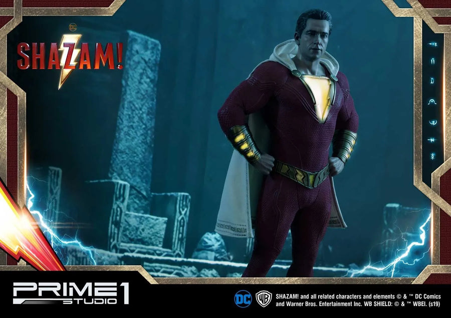 Shazam (Regular Version) SHAZAM! – Prime1Studio – ActionFigure Brasil