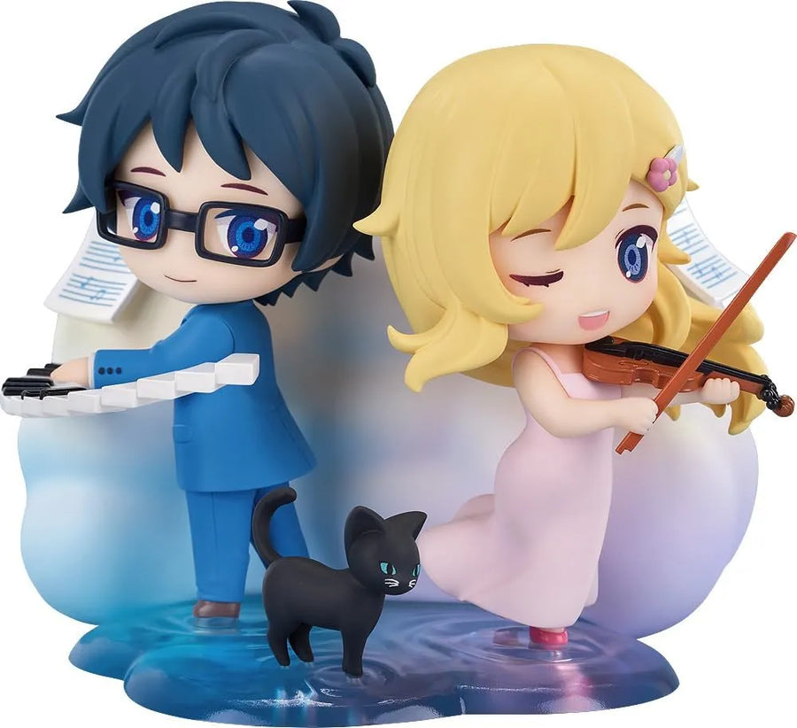 Shigatsu wa Kimi no Uso - Arima Kousei - Miyazono Kaori - Qset+ (Good Smile Arts Shanghai, Good Smile Company)ㅤ – Good Smile Arts Shanghai – ActionFigure Brasil