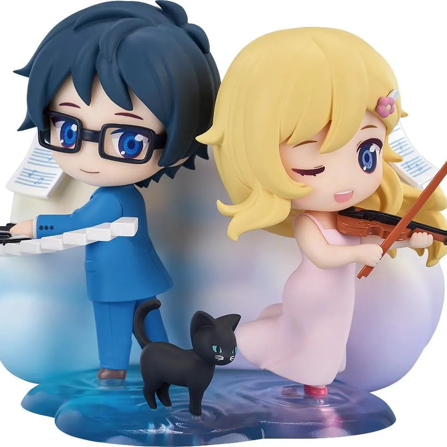 Shigatsu wa Kimi no Uso - Arima Kousei - Miyazono Kaori - Qset+ (Good Smile Arts Shanghai, Good Smile Company)ㅤ – Good Smile Arts Shanghai – ActionFigure Brasil