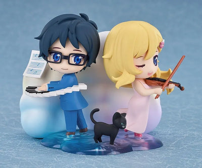 Shigatsu wa Kimi no Uso - Arima Kousei - Miyazono Kaori - Qset+ (Good Smile Arts Shanghai, Good Smile Company)ㅤ – Good Smile Arts Shanghai – ActionFigure Brasil — close