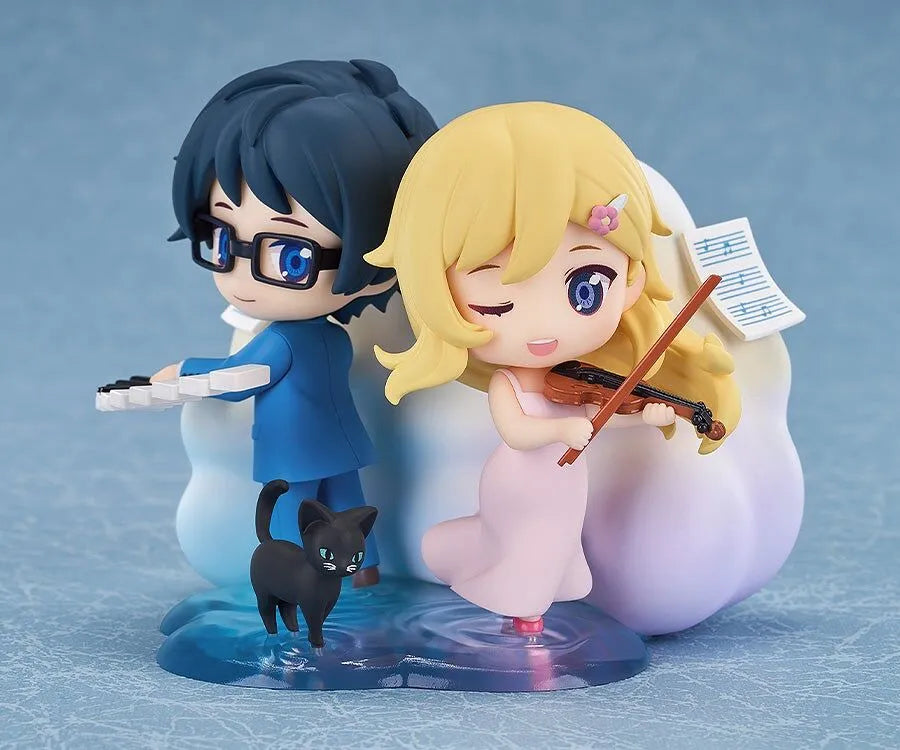 Shigatsu wa Kimi no Uso - Arima Kousei - Miyazono Kaori - Qset+ (Good Smile Arts Shanghai, Good Smile Company)ㅤ – Good Smile Arts Shanghai – ActionFigure Brasil