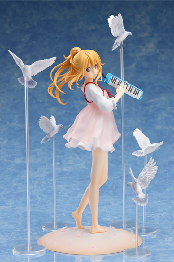 Shigatsu wa Kimi no Uso - Miyazono Kaori - 1/8 - Shifuku ver., ~Arima Kousei to no Deai~ㅤ – Aniplex – ActionFigure Brasil