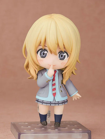 Shigatsu wa Kimi no Uso - Miyazono Kaori - Nendoroid #2113 (Good Smile Arts Shanghai, Good Smile Company)ㅤ – Good Smile Arts Shanghai – ActionFigure Brasil — close
