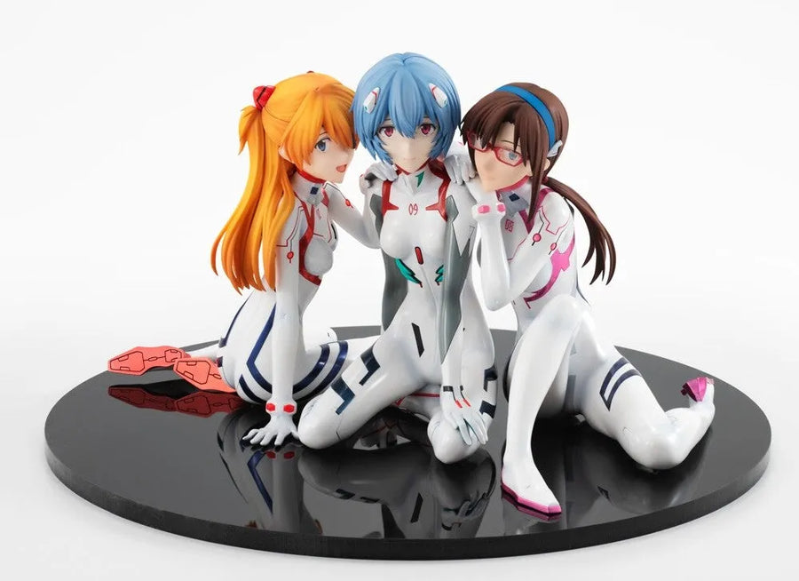 Shin Evangelion Gekijouban:|| - Ayanami Rei - Makinami Mari Illustrious - Souryuu Asuka Langley - KDcolle - 1/8 - Newtype Cover ver. (Good Smile Company, Kadokawa, Our Treasure)ㅤ – Our Treasure – ActionFigureBrasil