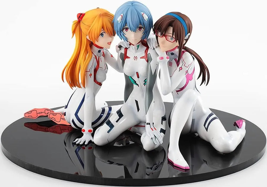 Shin Evangelion Gekijouban:|| - Ayanami Rei - Makinami Mari Illustrious - Souryuu Asuka Langley - KDcolle - 1/8 - Newtype Cover ver. (Good Smile Company, Kadokawa, Our Treasure)ㅤ – Our Treasure – ActionFigureBrasil