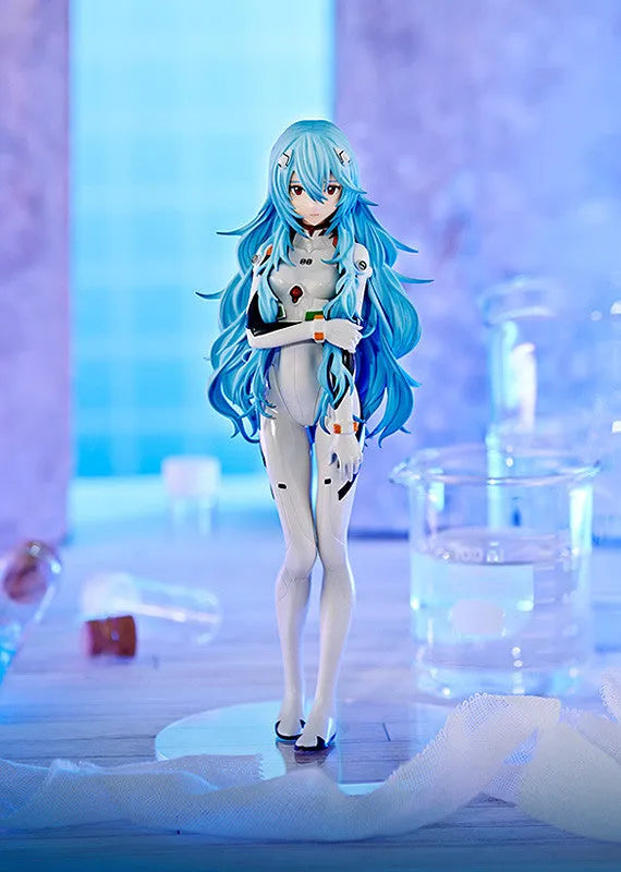 Shin Evangelion Gekijouban:|| - Ayanami Rei - Pop Up Parade - Long Hair Ver. - 2023 Re-release (Good Smile Company)ㅤ – Good Smile Company – ActionFigure Brasil