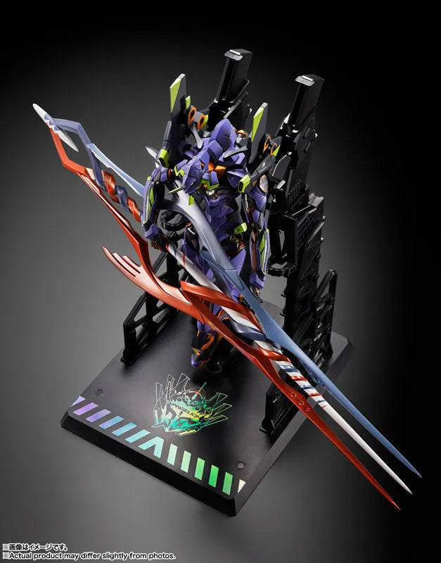 Shin Evangelion Gekijouban:|| - EVA-01 - Metal Build - 30th with the Spear of Gaius (Bandai Spirits)ㅤ – Bandai Spirits – ActionFigure Brasil