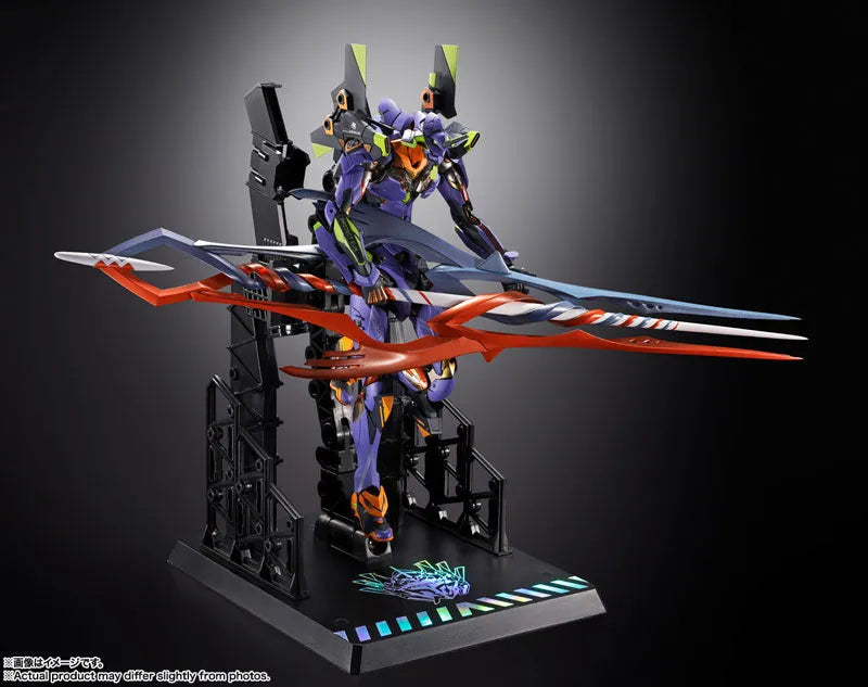 Shin Evangelion Gekijouban:|| - EVA-01 - Metal Build - 30th with the Spear of Gaius (Bandai Spirits)ㅤ – Bandai Spirits – ActionFigure Brasil