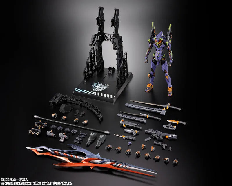 Shin Evangelion Gekijouban:|| - EVA-01 - Metal Build - 30th with the Spear of Gaius (Bandai Spirits)ㅤ – Bandai Spirits – ActionFigure Brasil