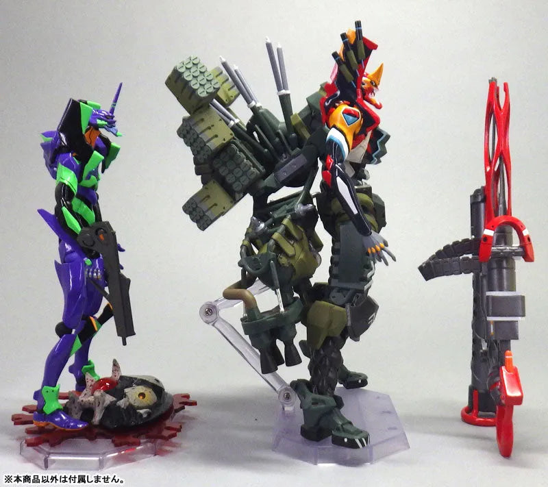 Shin Evangelion Gekijouban:|| - EVA-02 - Evangelion Evolution - Revoltech - EV-021 - New Eva-02 (Kaiyodo)ㅤ – Kaiyodo – ActionFigure Brasil