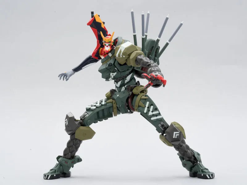 Shin Evangelion Gekijouban:|| - EVA-02 - Evangelion Evolution - Revoltech - EV-021 - New Eva-02 (Kaiyodo)ㅤ – Kaiyodo – ActionFigure Brasil