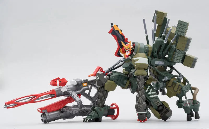 Shin Evangelion Gekijouban:|| - EVA-02 - Evangelion Evolution - Revoltech - EV-021 - New Eva-02 (Kaiyodo)ㅤ – Kaiyodo – ActionFigure Brasil