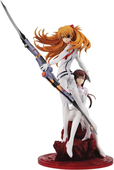 Shin Evangelion Gekijouban:|| - Makinami Mari Illustrious - Souryuu Asuka Langley - Precious G.E.M. (MegaHouse) [Shop Exclusive]ㅤ – MegaHouse – ActionFigure Brasil
