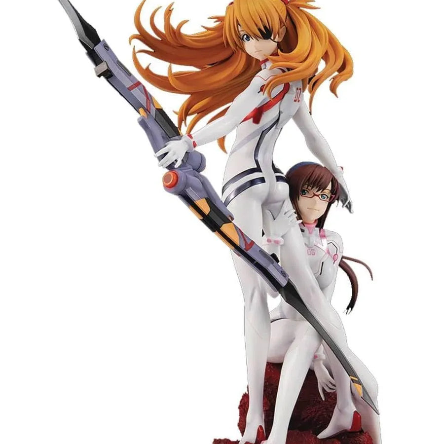 Shin Evangelion Gekijouban:|| - Makinami Mari Illustrious - Souryuu Asuka Langley - Precious G.E.M. (MegaHouse) [Shop Exclusive]ㅤ – MegaHouse – ActionFigure Brasil