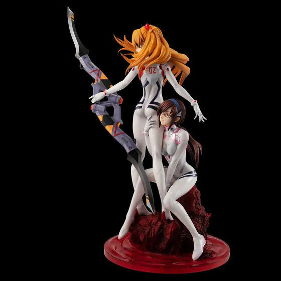 Shin Evangelion Gekijouban:|| - Makinami Mari Illustrious - Souryuu Asuka Langley - Precious G.E.M. (MegaHouse) [Shop Exclusive]ㅤ – MegaHouse – ActionFigure Brasil