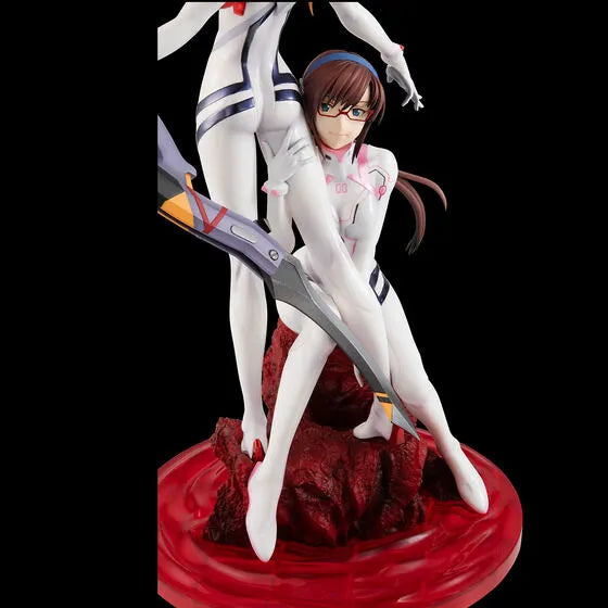Shin Evangelion Gekijouban:|| - Makinami Mari Illustrious - Souryuu Asuka Langley - Precious G.E.M. (MegaHouse) [Shop Exclusive]ㅤ – MegaHouse – ActionFigure Brasil
