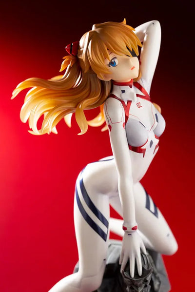 Shin Evangelion Gekijouban:|| - Souryuu Asuka Langley - 1/6 - White Plugsuit Ver. (Kotobukiya)ㅤ – Kotobukiya – ActionFigureBrasil — ângulo diferente