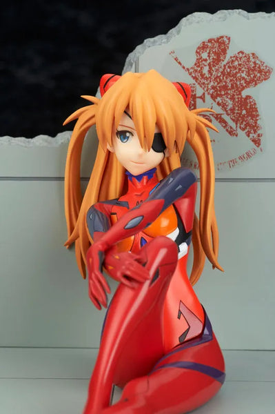 Shin Evangelion Gekijouban:|| - Souryuu Asuka Langley - 1/7 - Plugsuit Ver., Shin Gekijouban Color (Bell Fine)ㅤ – Bell Fine – ActionFigure Brasil — com base expositora