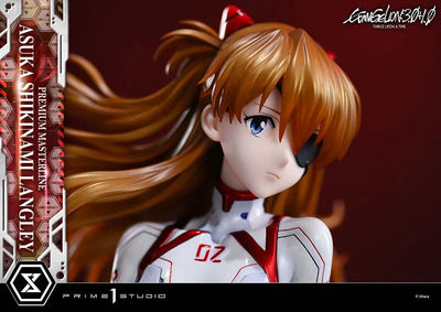 Shin Evangelion Gekijouban:|| - Souryuu Asuka Langley - Premium Masterline - 1/4 (Prime 1 Studio)ㅤ – Prime 1 Studio – ActionFigureBrasil — com base expositora