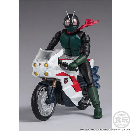 Shin Kamen Rider - Kamen Rider - Bandai Shokugan - Candy Toy - Shodo-XX - Shodo-XX Shin Kamen Rider Kamen Rider & Cyclone Set (Bandai) [Shop Exclusive]ㅤ – Bandai – ActionFigure Brasil