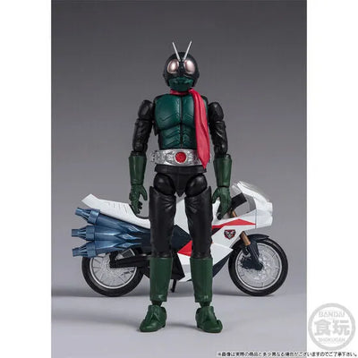 Shin Kamen Rider - Kamen Rider - Bandai Shokugan - Candy Toy - Shodo-XX - Shodo-XX Shin Kamen Rider Kamen Rider & Cyclone Set (Bandai) [Shop Exclusive]ㅤ – Bandai – ActionFigureBrasil — embalagem