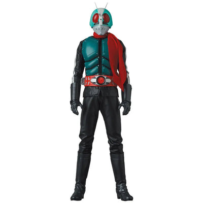 Shin Kamen Rider - Kamen Rider No. 2+1 - Real Action Heroes (No.792) - 1/6 (Medicom Toy)ㅤ – Medicom Toy – ActionFigure Brasil — com base expositora