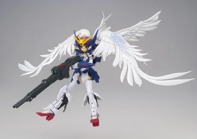 Shin Kidou Senki Gundam Wing Endless Waltz - XXXG-00W0 Wing Gundam Zero Custom - A.G.P. - MS Girl (Bandai)ㅤ – Bandai – ActionFigureBrasil — ângulo diferente