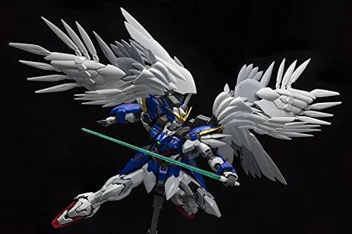 Shin Kidou Senki Gundam Wing Endless Waltz - XXXG-00W0 Wing Gundam Zero Custom - Hi-Resolution Model - 1/100 (Bandai)ㅤ – Bandai As Manufacturer – ActionFigure Brasil