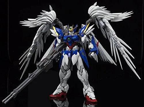 Shin Kidou Senki Gundam Wing Endless Waltz - XXXG-00W0 Wing Gundam Zero Custom - Hi-Resolution Model - 1/100 (Bandai)ㅤ – Bandai As Manufacturer – ActionFigure Brasil