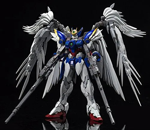 Shin Kidou Senki Gundam Wing Endless Waltz - XXXG-00W0 Wing Gundam Zero Custom - Hi-Resolution Model - 1/100 (Bandai)ㅤ – Bandai As Manufacturer – ActionFigure Brasil