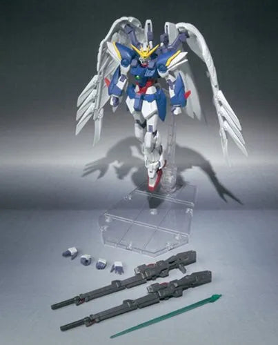 Shin Kidou Senki Gundam Wing Endless Waltz - XXXG-00W0 Wing Gundam Zero Custom - Robot Damashii - Robot Damashii <Side MS> (Bandai)ㅤ – Bandai – ActionFigureBrasil