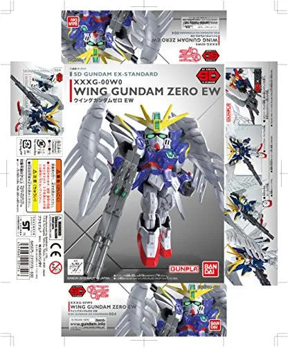 Shin Kidou Senki Gundam Wing - XXXG-00W0 Wing Gundam Zero Custom - SD Gundam EX-Standard 04 (Bandai)ㅤ – Bandai – ActionFigure Brasil