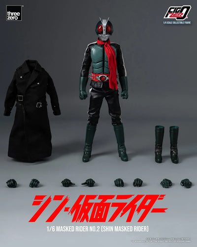 Shin Masked Rider No. 2 (Shin Masked Rider No. 2) – Threezero – ActionFigure Brasil