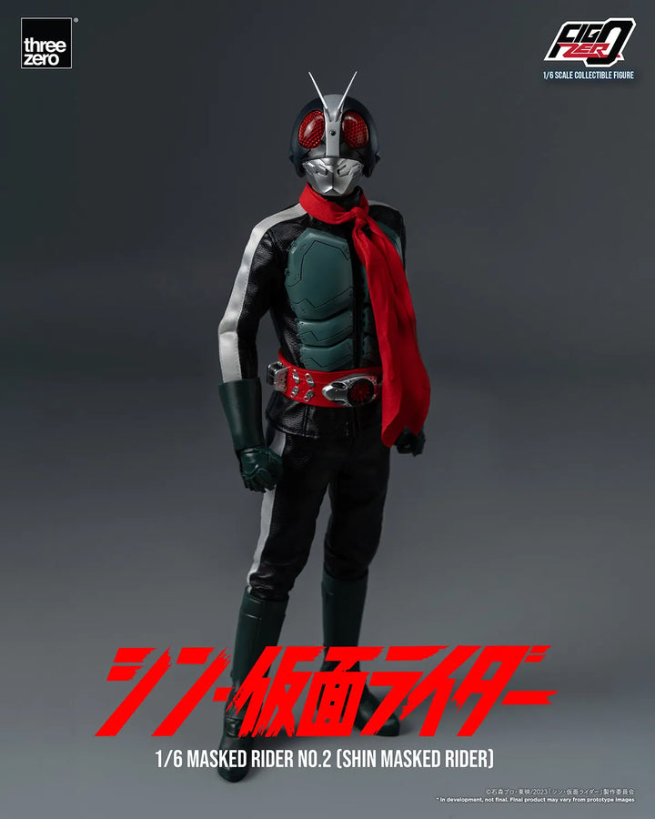 Shin Masked Rider No. 2 (Shin Masked Rider No. 2) – Threezero – ActionFigure Brasil
