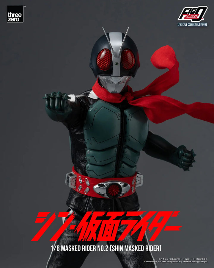Shin Masked Rider No. 2 (Shin Masked Rider No. 2) – Threezero – ActionFigure Brasil