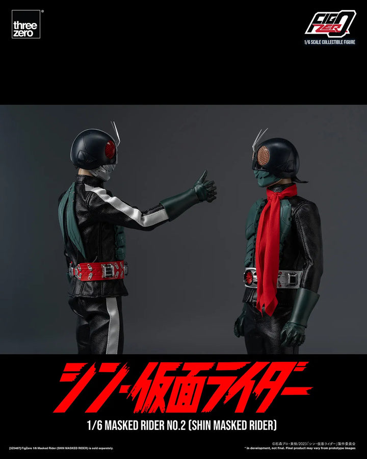 Shin Masked Rider No. 2 (Shin Masked Rider No. 2) – Threezero – ActionFigure Brasil