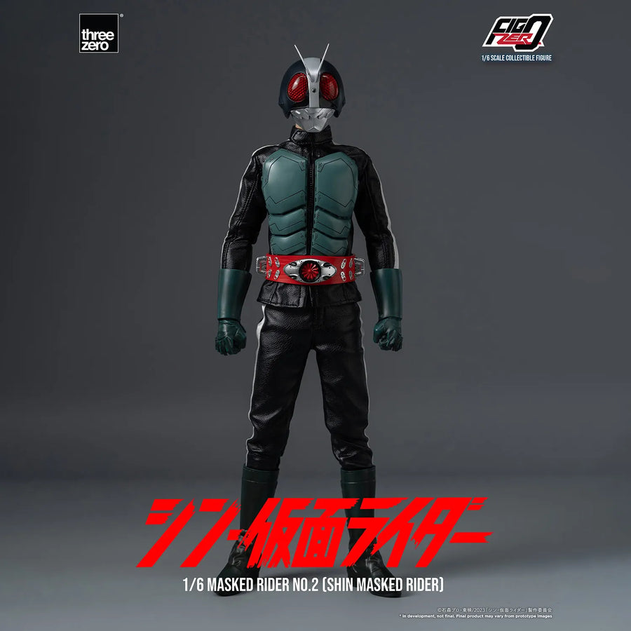 Shin Masked Rider No. 2 (Shin Masked Rider No. 2) – Threezero – ActionFigure Brasil