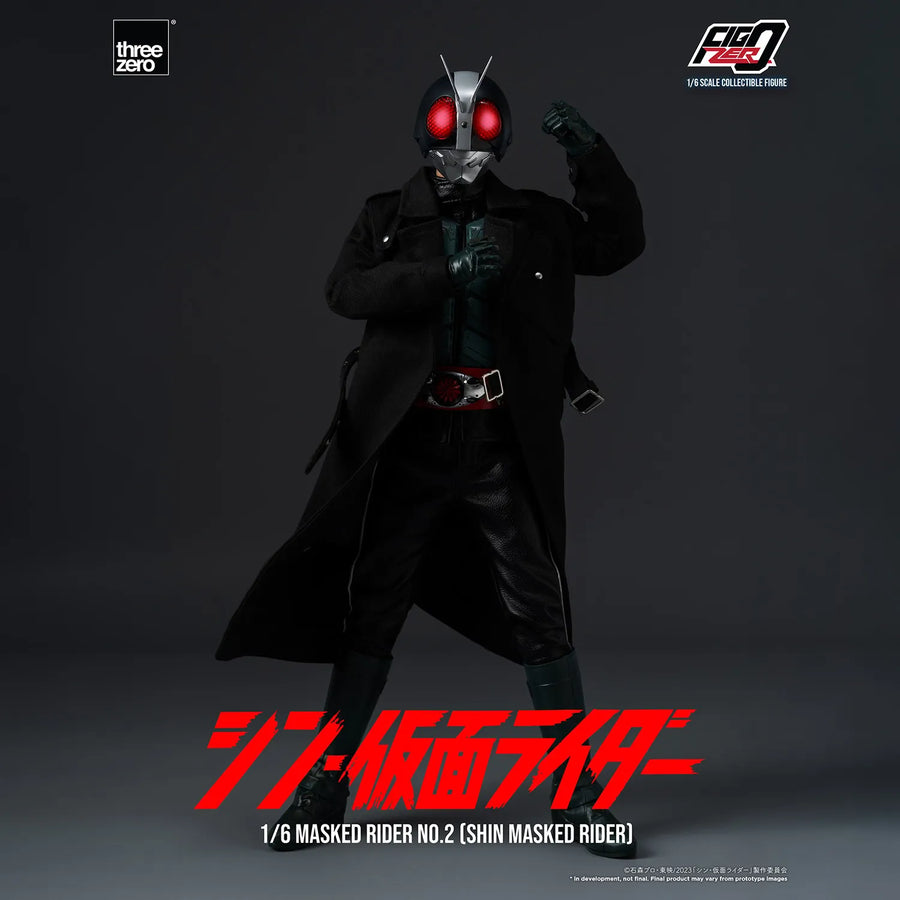 Shin Masked Rider No. 2 (Shin Masked Rider No. 2) – Threezero – ActionFigure Brasil