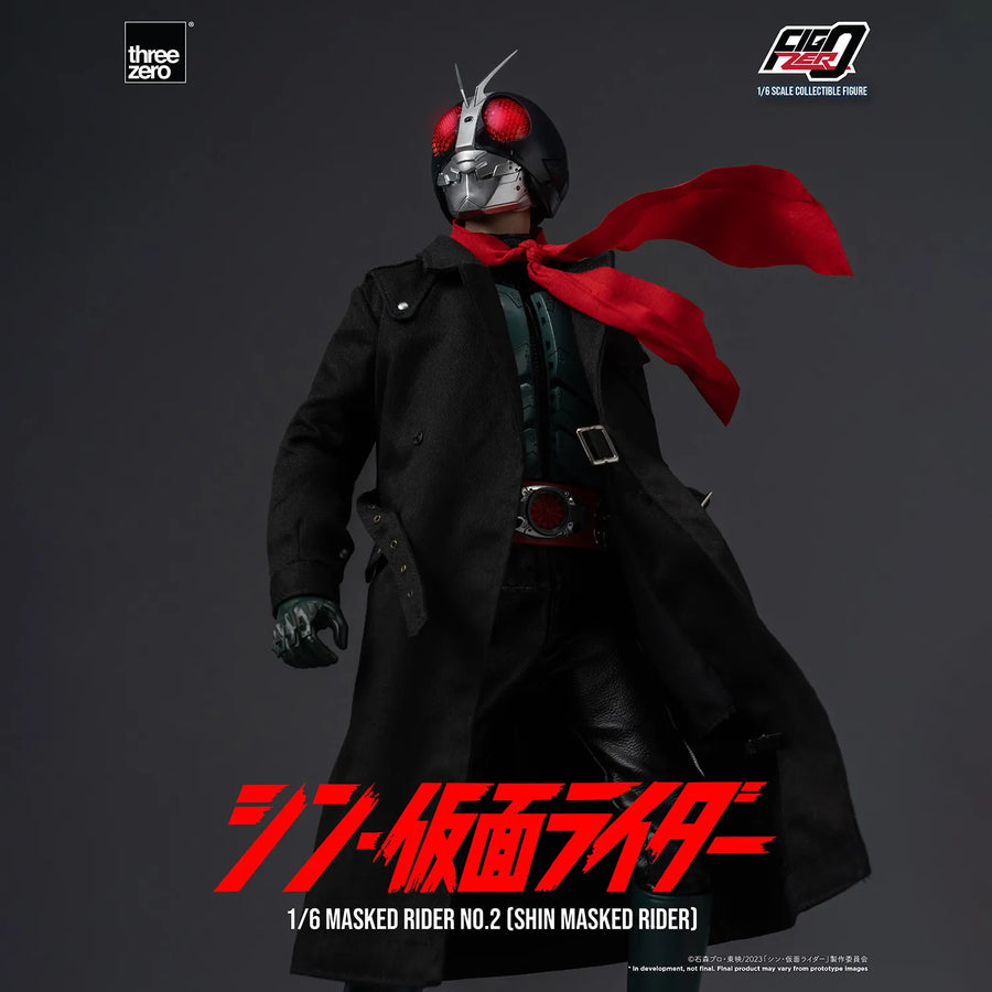 Shin Masked Rider No. 2 (Shin Masked Rider No. 2) – Threezero – ActionFigure Brasil