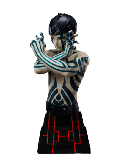 Shin Megami Tensei III Nocturne HD Remaster - Hitoshura - Bust - F:Nex - 1/1 (FuRyu) [Shop Exclusive]ㅤ – FuRyu – ActionFigure Brasil