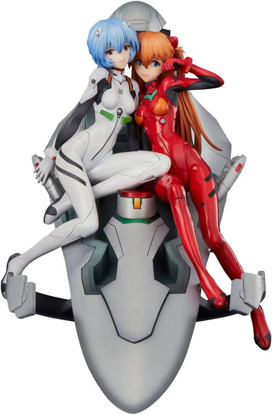 Shin Seiki Evangelion - Ayanami Rei - Souryuu Asuka Langley - Twinmore Object (Union Creative International Ltd)ㅤ – Union Creative – ActionFigure Brasil