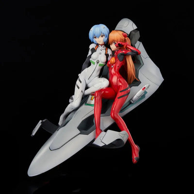 Shin Seiki Evangelion - Ayanami Rei - Souryuu Asuka Langley - Twinmore Object (Union Creative International Ltd)ㅤ – Union Creative – ActionFigureBrasil — detalhe do produto