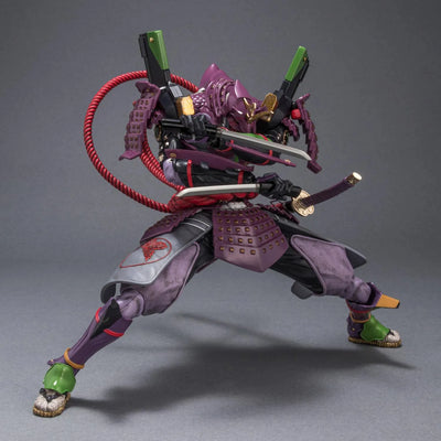 Shin Seiki Evangelion - EVA-01 - RIOBOT - Regular Multipurpose Humanoid Battle Weapon Musha Unit-01 (Sentinel)ㅤ – Sentinel – ActionFigureBrasil — com base expositora