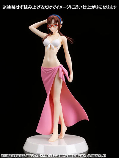 Shin Seiki Evangelion - Makinami Mari Illustrious - 1/8 - Assemble Heroines - Summer Queens - Model Kit (Our Treasure)ㅤ – Our Treasure – ActionFigureBrasil — com base expositora
