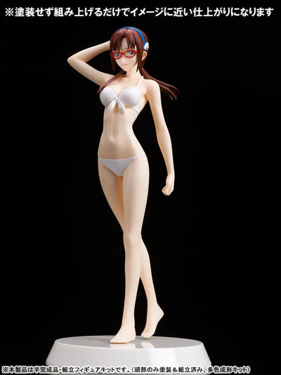 Shin Seiki Evangelion - Makinami Mari Illustrious - 1/8 - Assemble Heroines - Summer Queens - Model Kit (Our Treasure)ㅤ – Our Treasure – ActionFigureBrasil — ângulo diferente